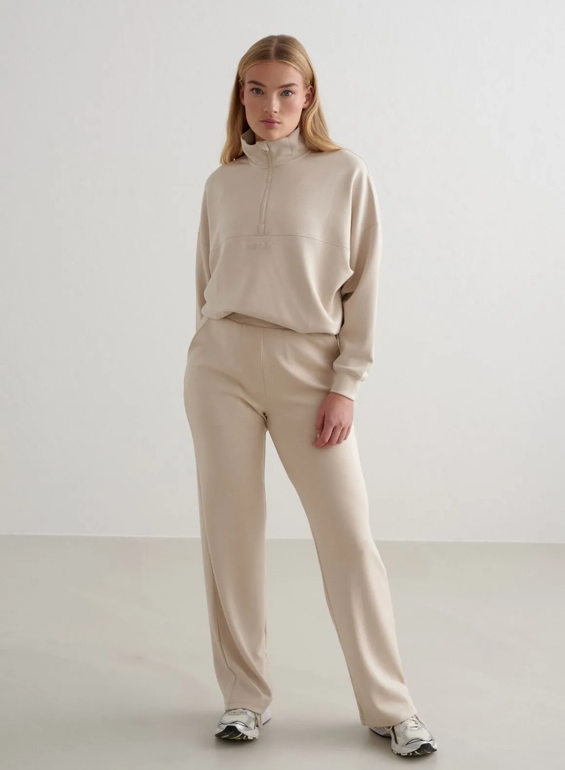 Café Au Lait Comfy Modal Wide Pants