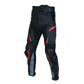 Comfy Black Men Motorcycle leather Pants