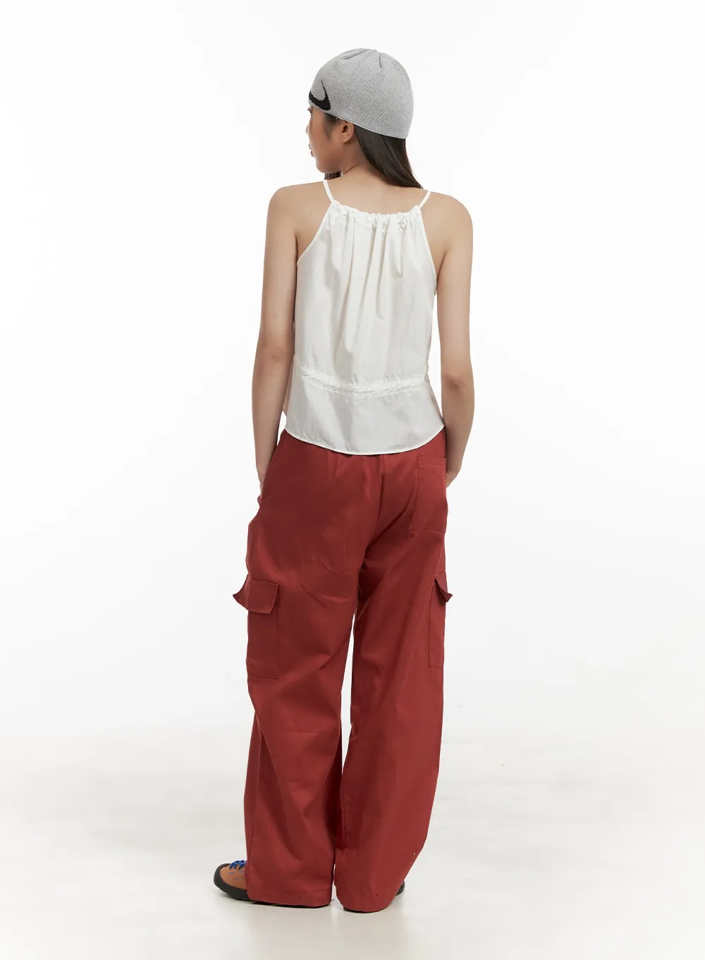 Comfy Cargo Pants (Red) OA429