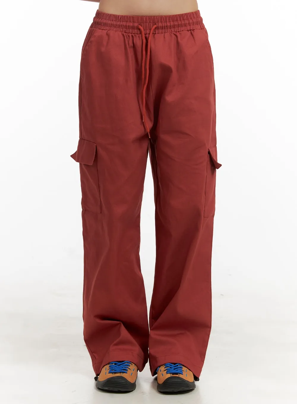 Comfy Cargo Pants (Red) OA429