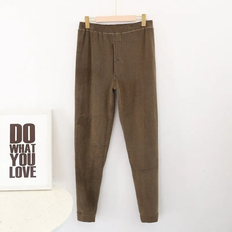 Couple Thickened Warm Trousers