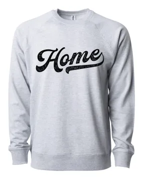 Custom Town Baseball Lettering Lightweight Sweatshirt - Crewneck or Hoodie