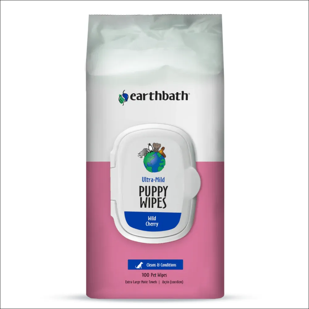 EarthBath Ultra Mild Grooming Wipes for Dogs and Cats