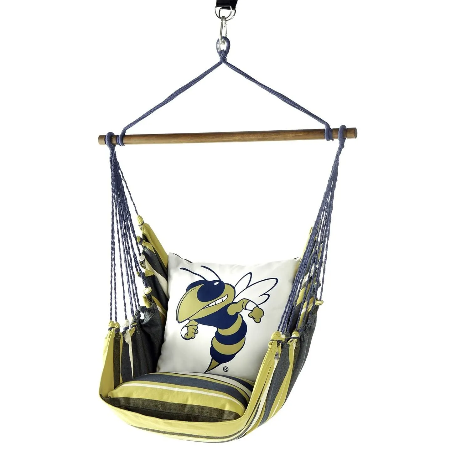 Georgia Tech Yellow Jackets Hanging Chair Swing | BUZZ