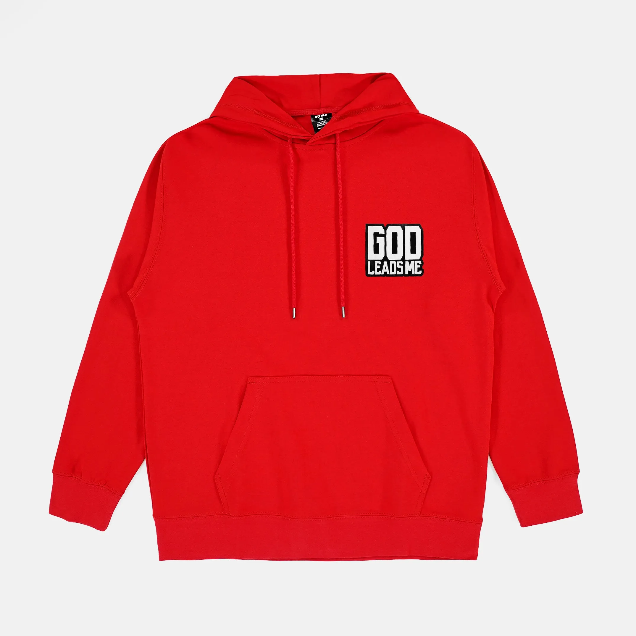 God Leads Me Patch Hoodie