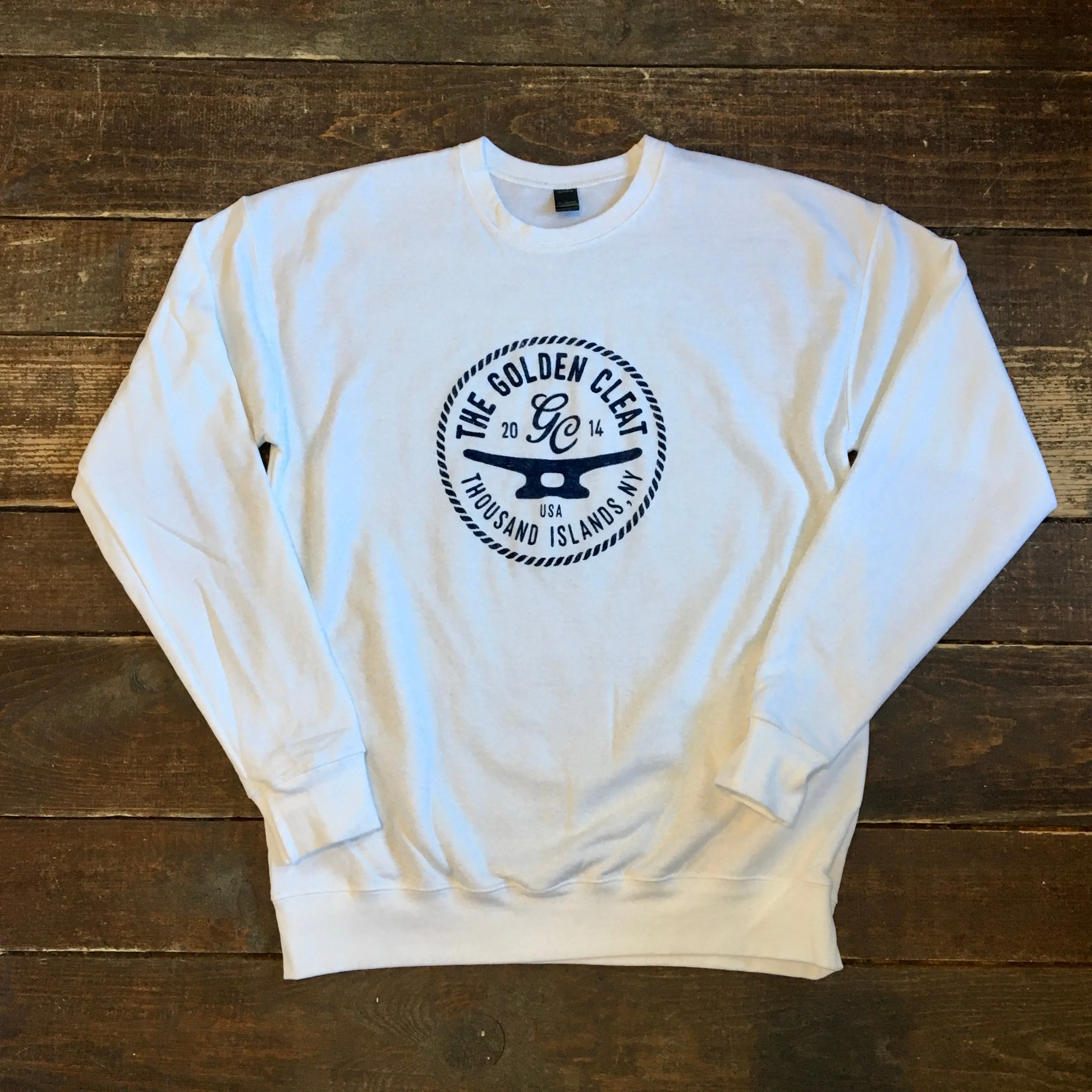 Golden Cleat Crewneck