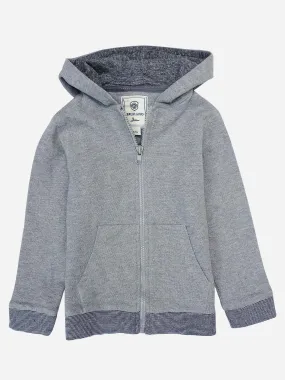 Grey Knitted Hoodie