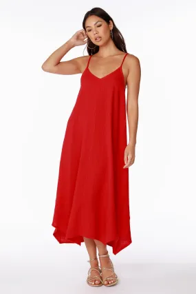 Handkerchief Maxi Dress