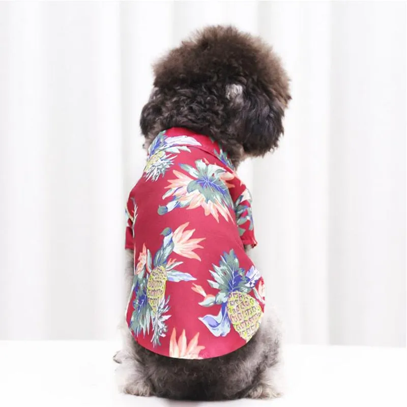 Hawaiian Dog Shirts