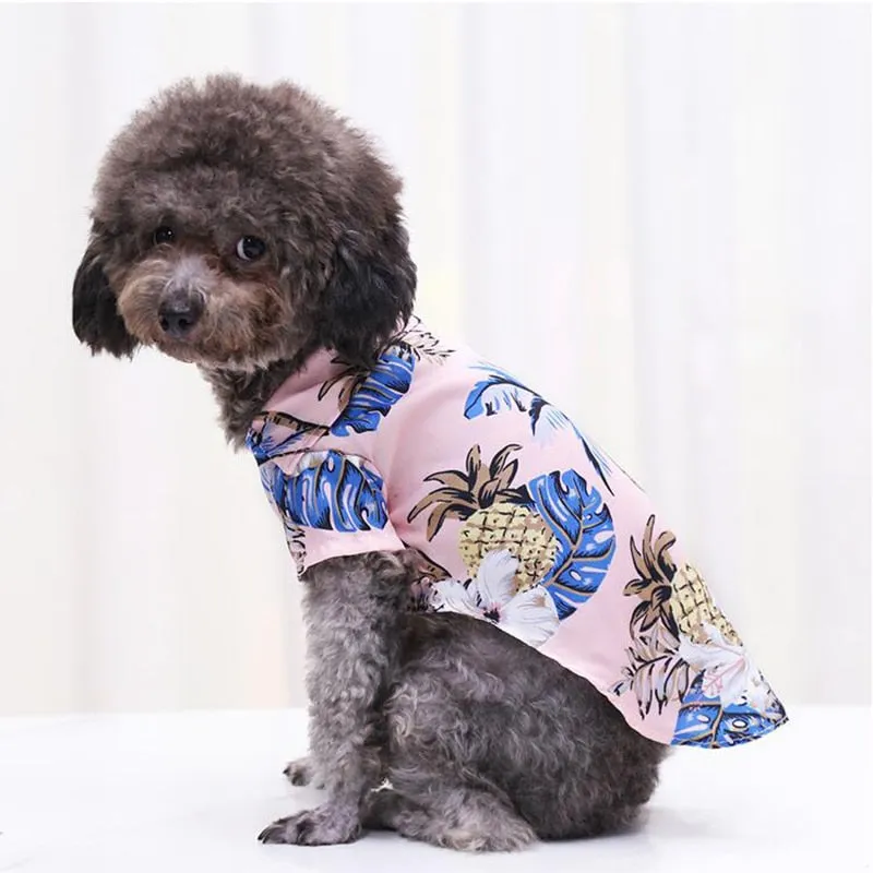 Hawaiian Dog Shirts