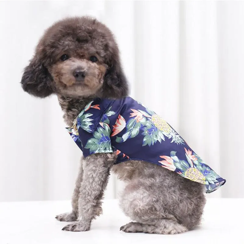 Hawaiian Dog Shirts