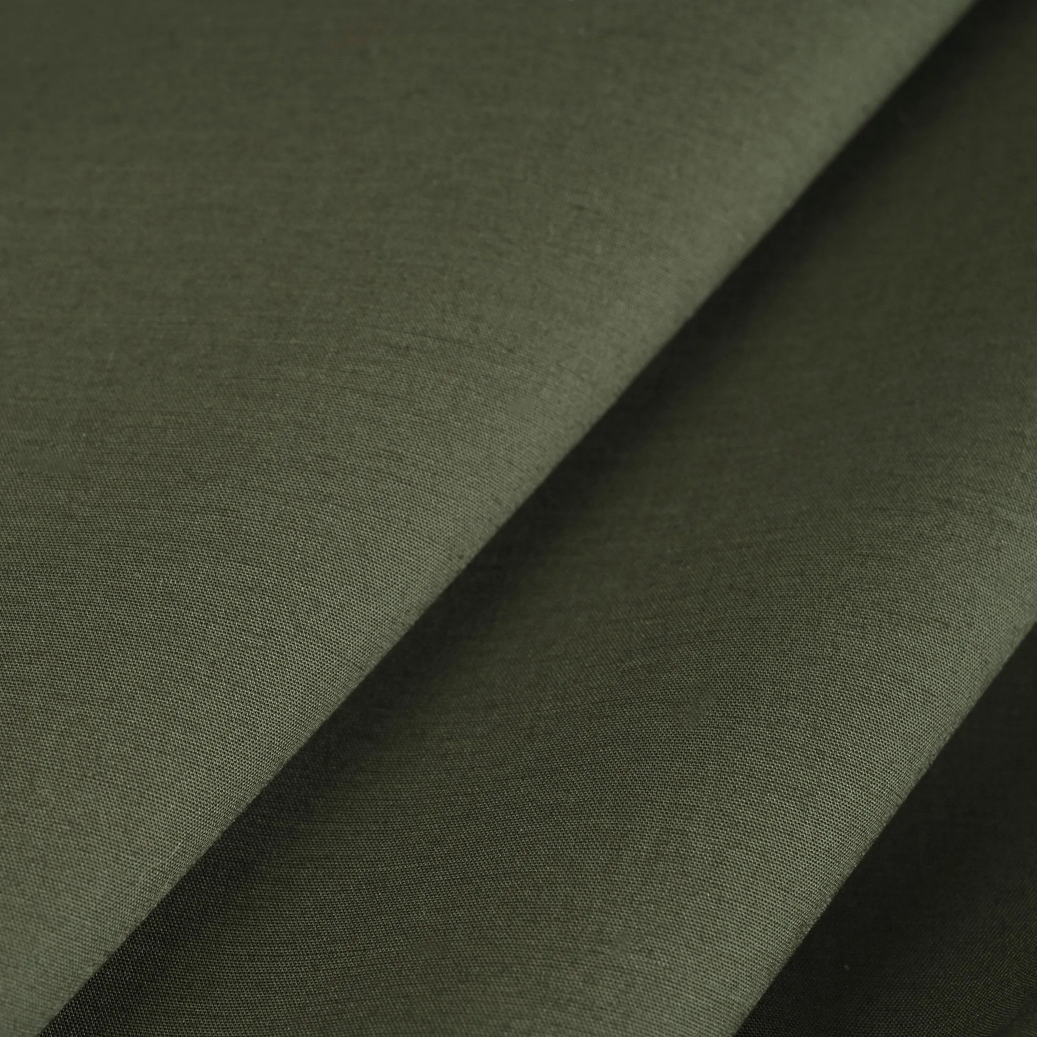 Khaki Green Poplin Fabric 8233