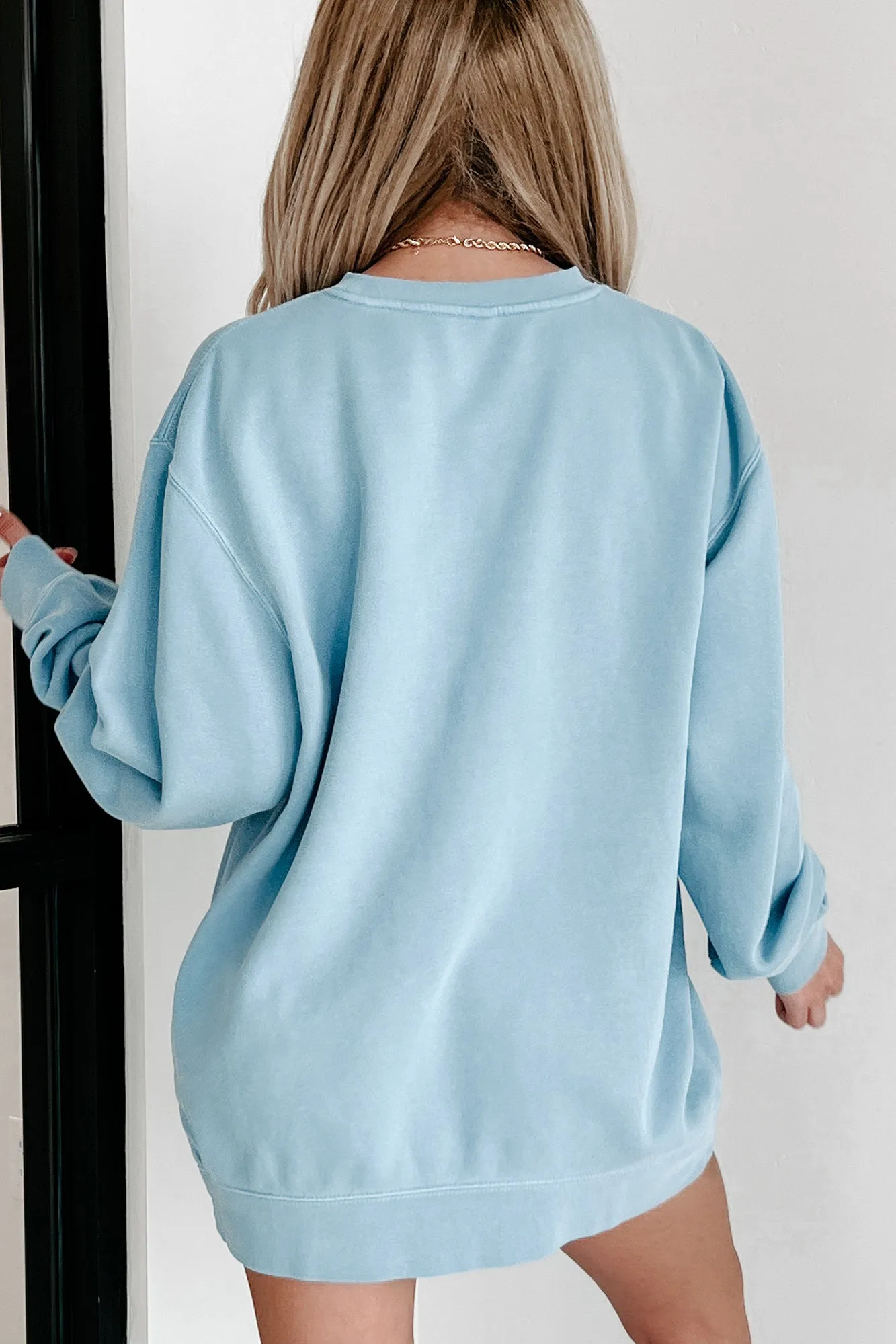 Lightweight Crewneck Pullover (Light Blue)