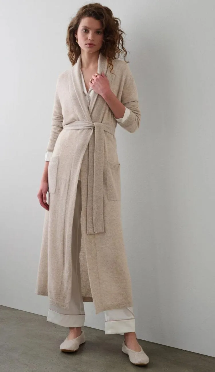 Long Cashmere Robe