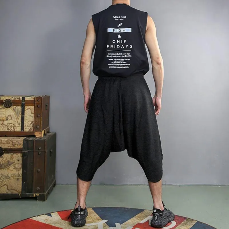 Men's Casual Cotton Loose Shorts