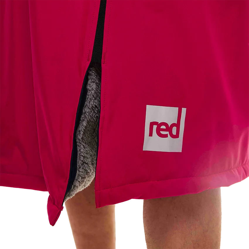 Men's Long Sleeve Pro Change Robe EVO - Fuchsia