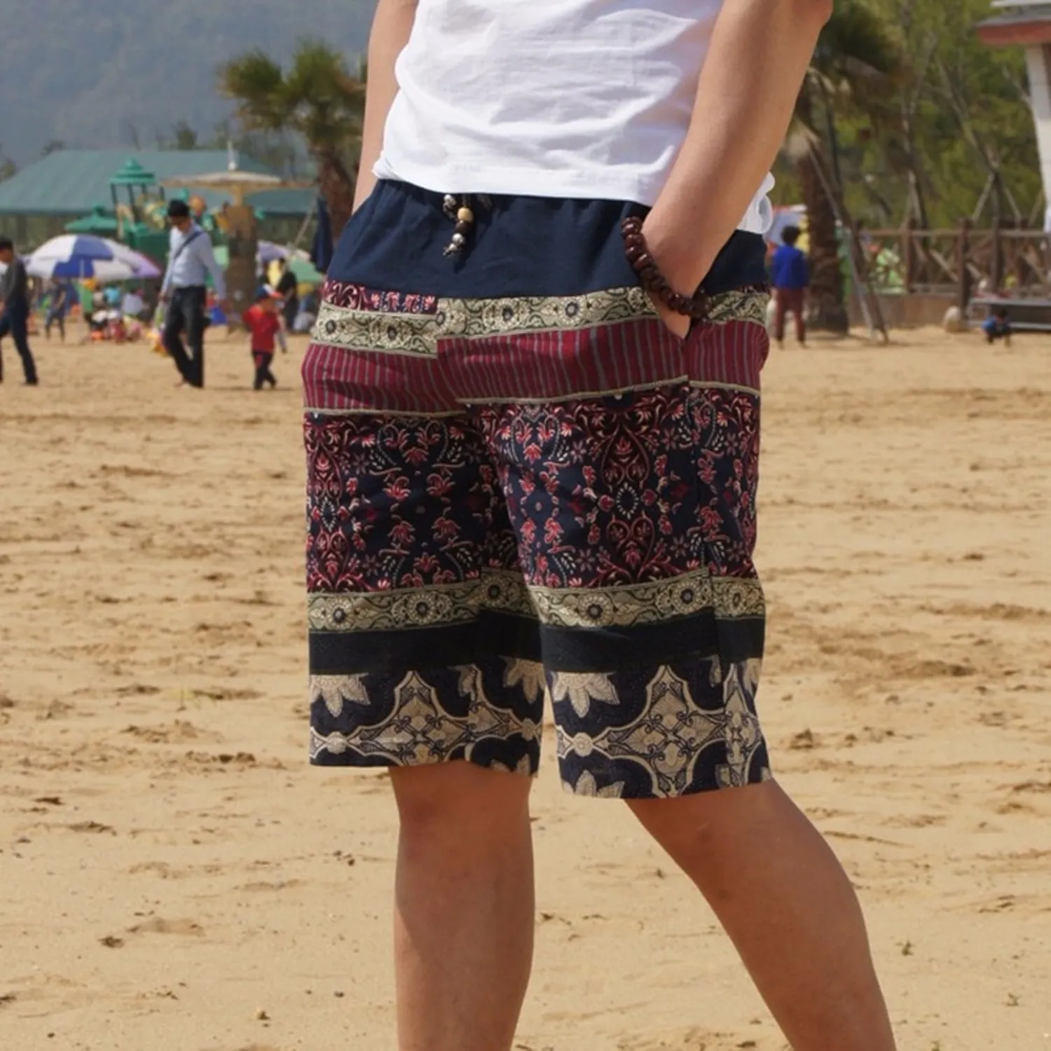 Men's Summer Casual Loose Linen Shorts