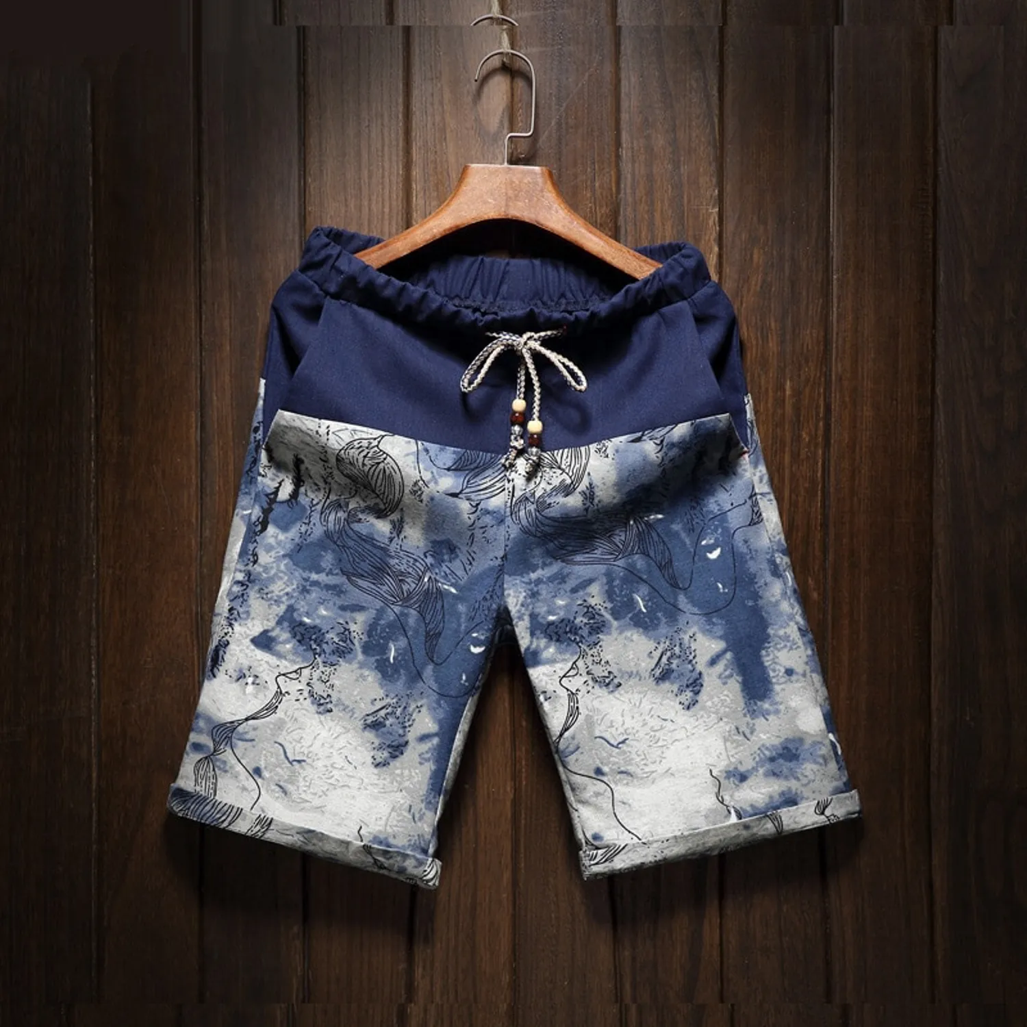 Men's Summer Casual Loose Linen Shorts