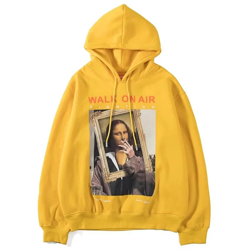 Mona Lisa Smoking Hoodies