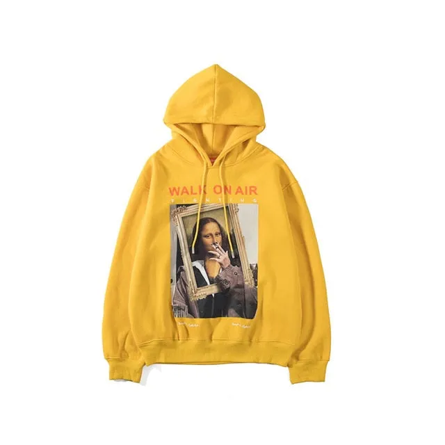 Mona Lisa Smoking Hoodies