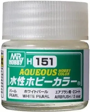 Mr. Hobby H151 Aqueous White Pearl Paint 10ml