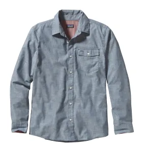 M's Long-Sleeved Lightweight Chambray Shirt