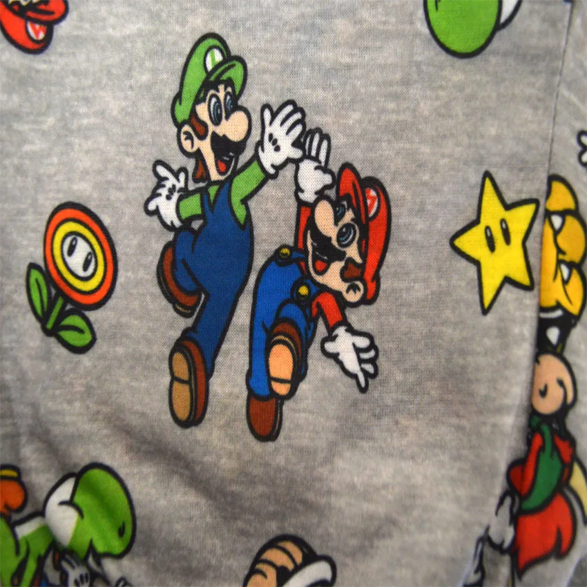 Nintendo Super Mario Classic Characters Pajama Set