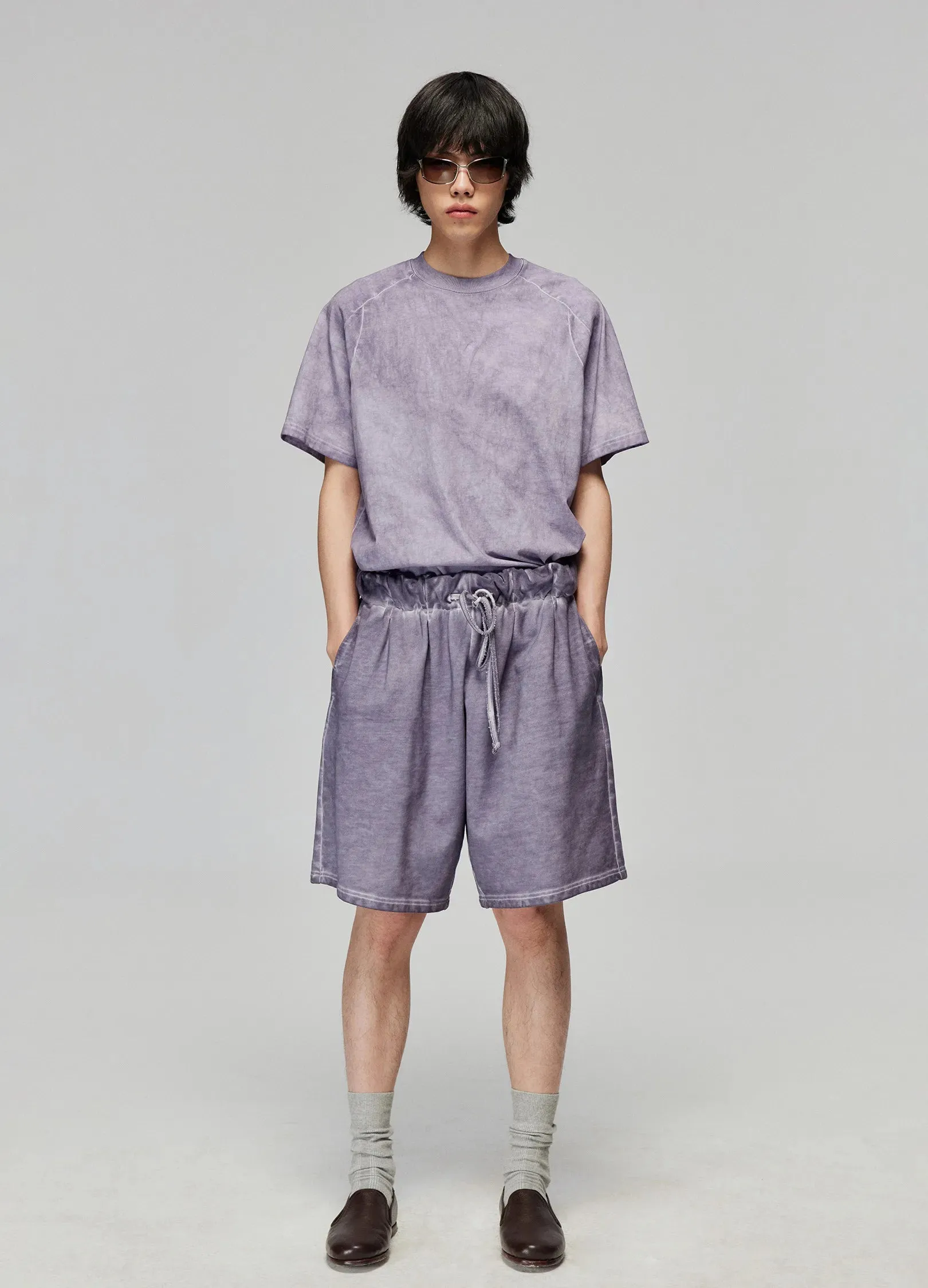 Overdyed Loose Shorts