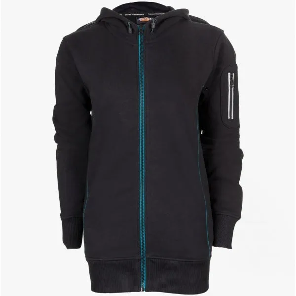 PERFORMANCE Ladies Hoodie Black