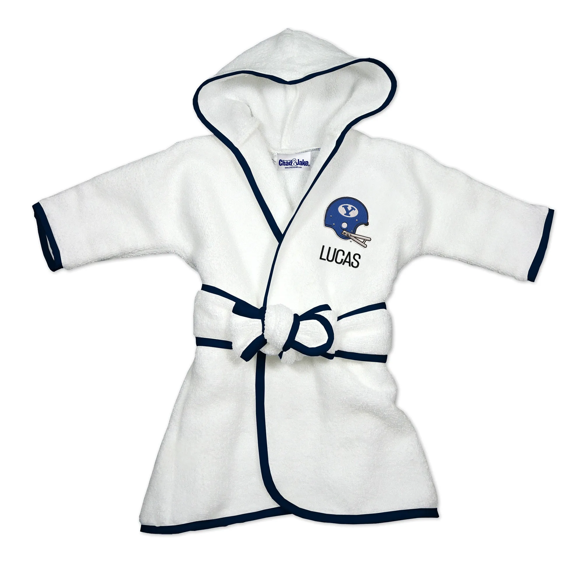 Personalized Brigham Young Cougars Helmet Robe