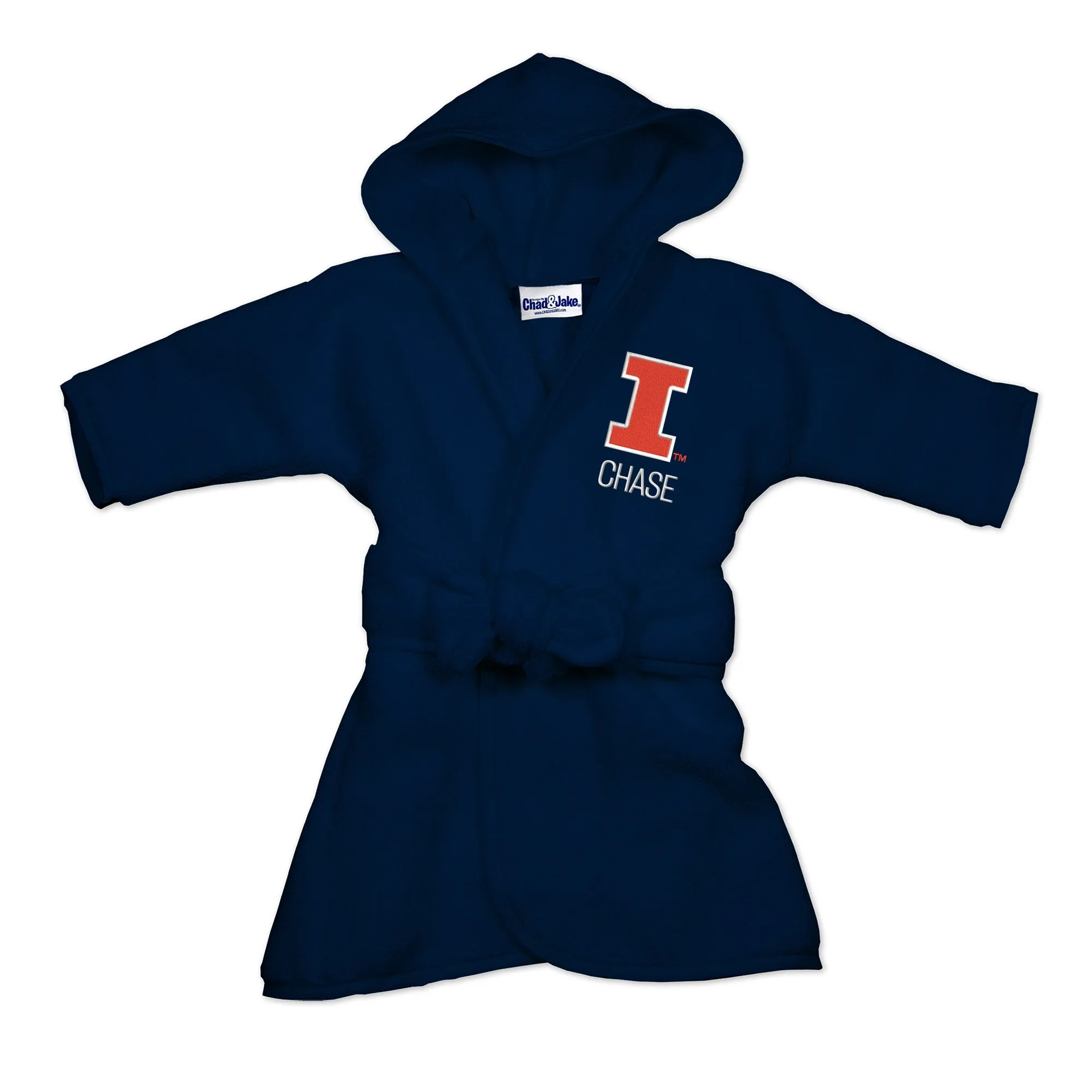 Personalized Illinois Fighting Illini Robe