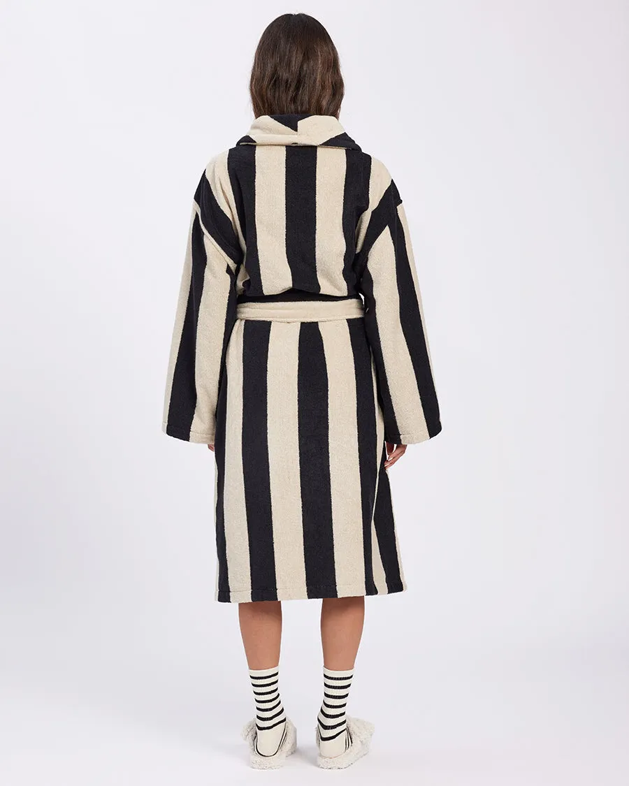 Robe - Vanilla Bean Stripes