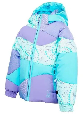 SPYDER GIRLS' BITSY DUFFY JACKET | BLUE