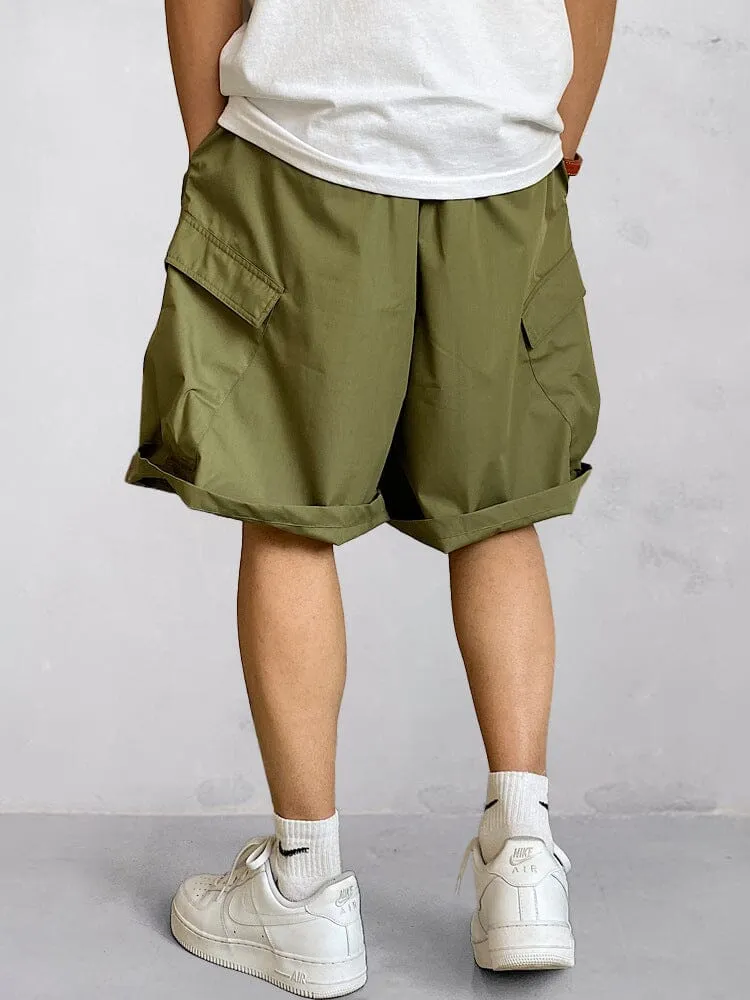 Stylish Loose Fit Cargo Shorts