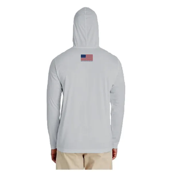 Texas Flag Boys Long Sleeve UPF 50  Dry-Fit Hoody