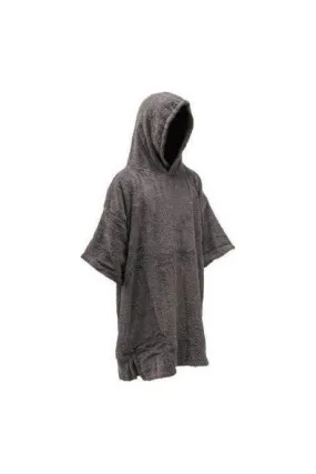 Tiki Junior Hooded Change Robe - Grey - No Logo