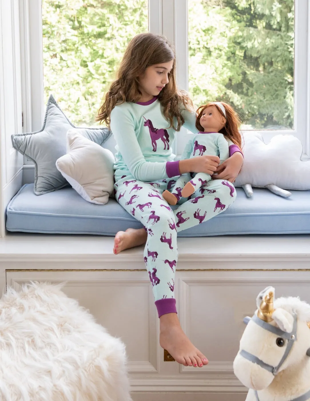 Unicorn Matching Family Pajama Set