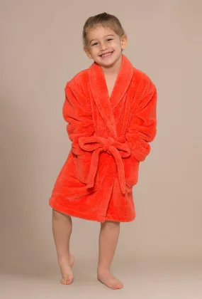 Velvety Soft Fleece Coral Robes for Boys