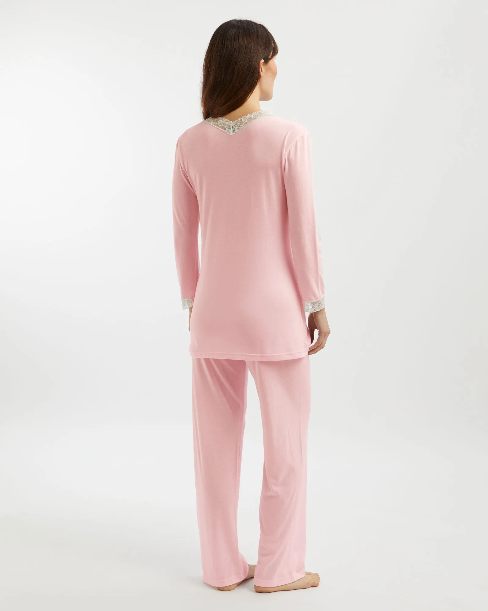 Women's Jersey Ella Pajamas - Pink